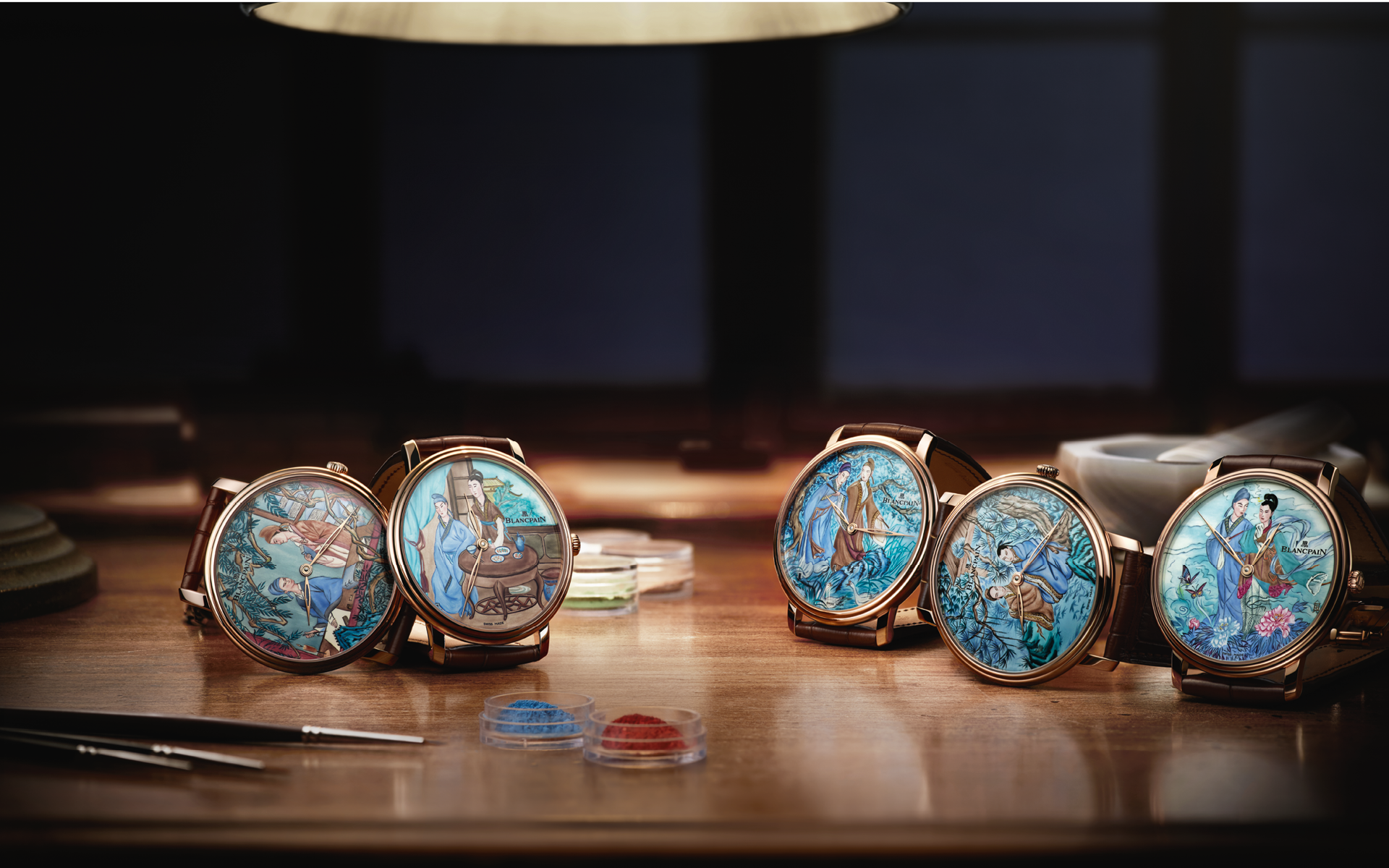 Métiers d’art Enamel paintings