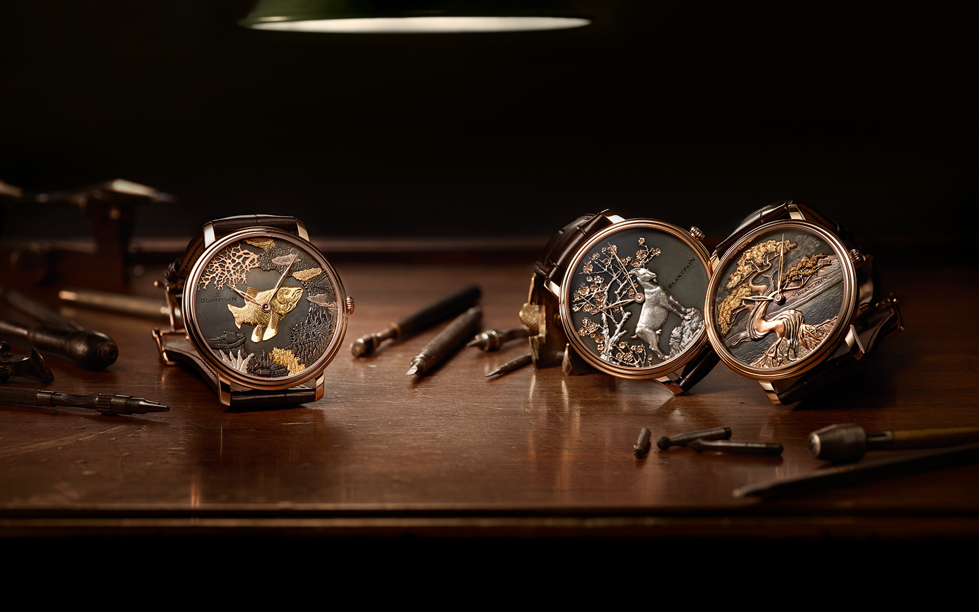 Métiers d’art at Blancpain SHAKUDŌ