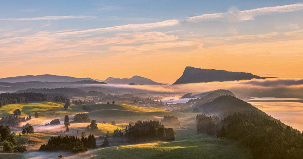 THE “YELLOW FAIRY” of the Swiss mountains