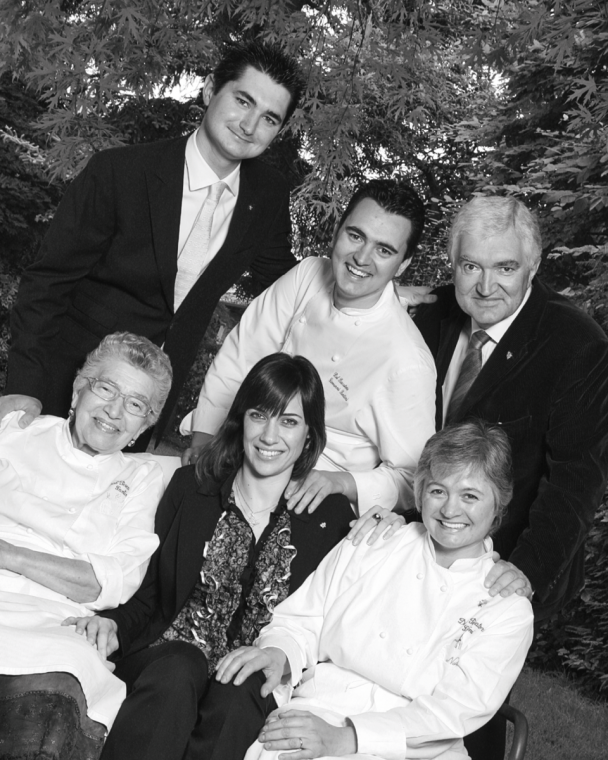  Three generations of the Santini family.&nbsp;