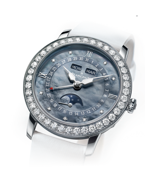 Blancpain Women Quantième Complet.
