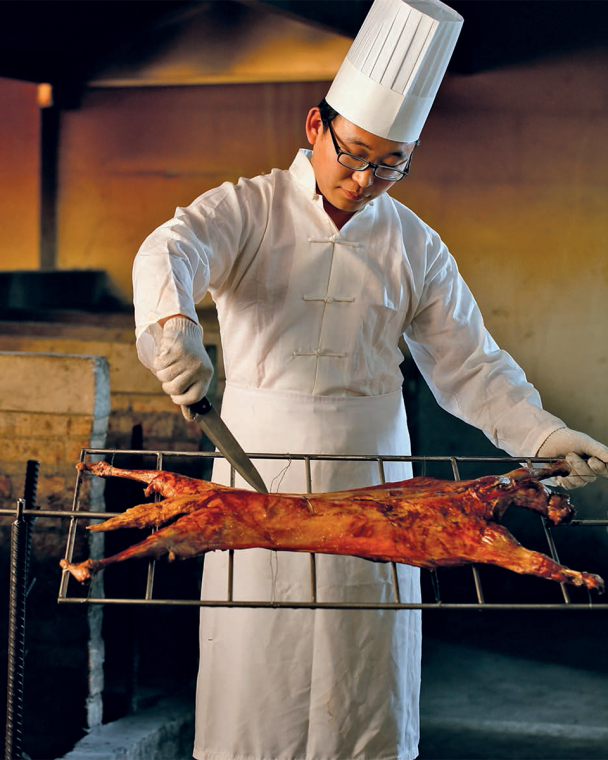 Chef Li Lin Yu.
