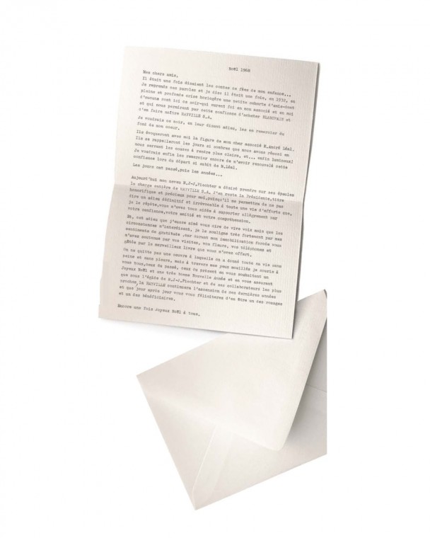 Betty Fiechter’s 1968 Christmas message announcing the reduction in her role to that of honorary President and reflecting on the more than three decades that passed under her full stewardship.
