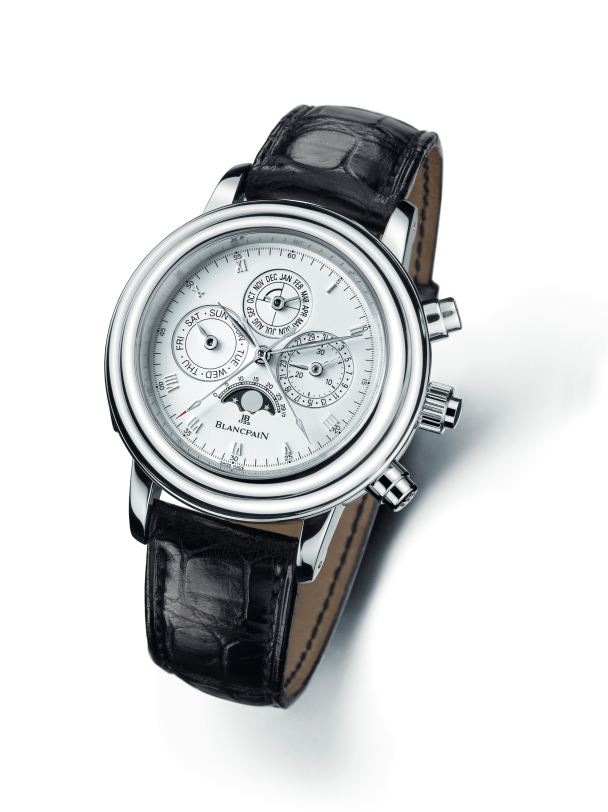 The most complicated automatic winding watch of its era, the Blancpain 1735. Of course, among its complications, it featured a perpetual calendar.