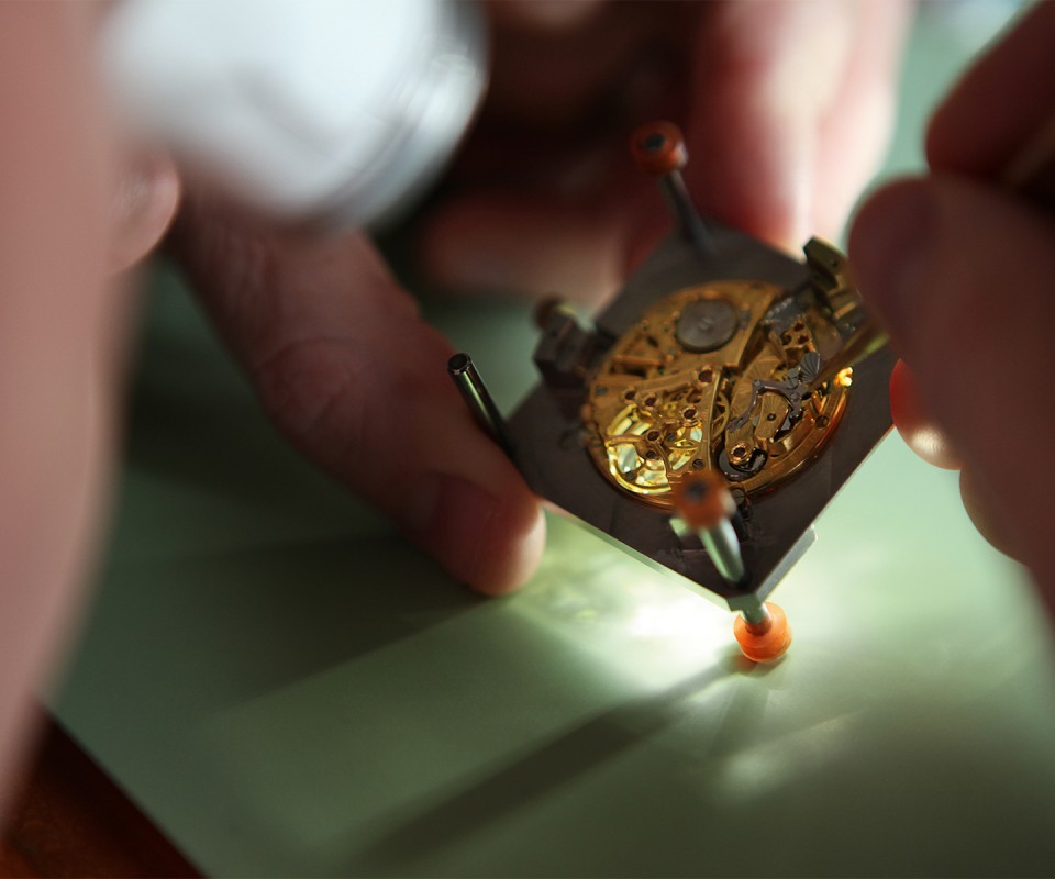 IN THE LAIR OF THE MINUTE-REPEATER