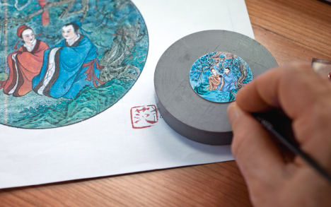 Métiers d’art Enamel paintings