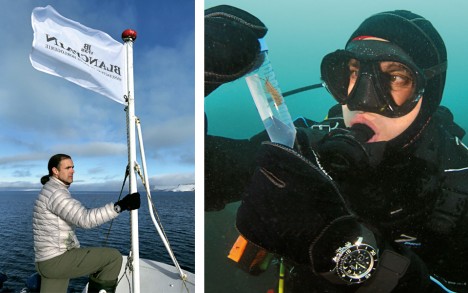 Blancpain sponsored expeditions.
National Geographic Society’s Pristine Seas expedition to Franz Josef Land led by Dr. Enric Sala.
