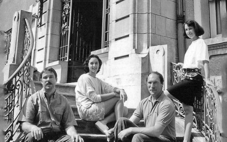 Bernard, Anne, Michel and Françoise.
