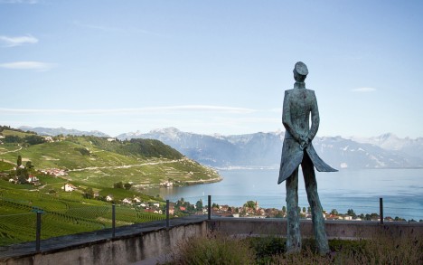 Grandvaux honors the memory of artist Hugo Pratt, creator of the immortalised cartoon character, Corto Maltese.
