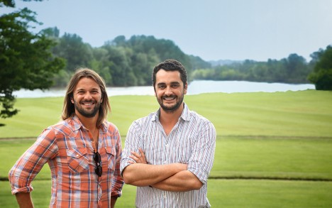 Jean Moueix and Olivier Berrouet.
