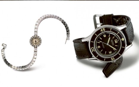 One of the many jewelry versions of the Ladybird, along with a Fifty Fathoms.
