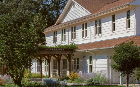 The winery pays homage to 1800’s California architecture.
