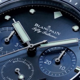 宝珀 BATHYSCAPHE 飞返计时码表